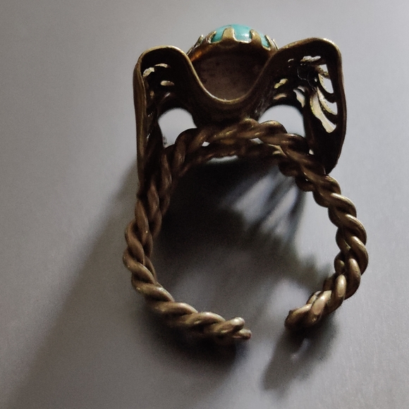 Vintage West Germany Cocktail Ring - Picture 12 of 15